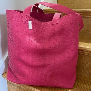 Deep Pink Market Bag/Beach Bag